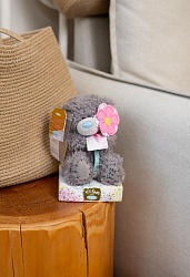 Мягкая игрушка "Мишка Тедди цветок 18 см 7560839"