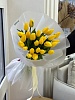 Букет из 25 классических желтых тюльпанов